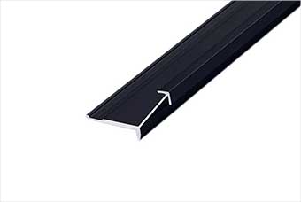 绥宁航空纤维墙咔铝合金阳角线（哑黑氧化）