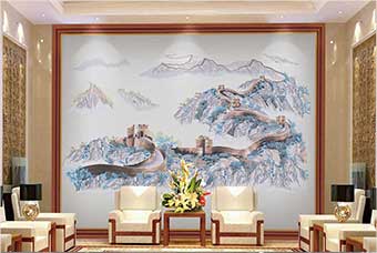 绥宁森佰汇航空纤维墙咔（唯我中华）