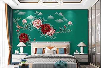 绥宁森佰汇航空纤维墙咔（爱情花语）