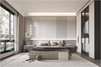 绥宁卧室空间案例